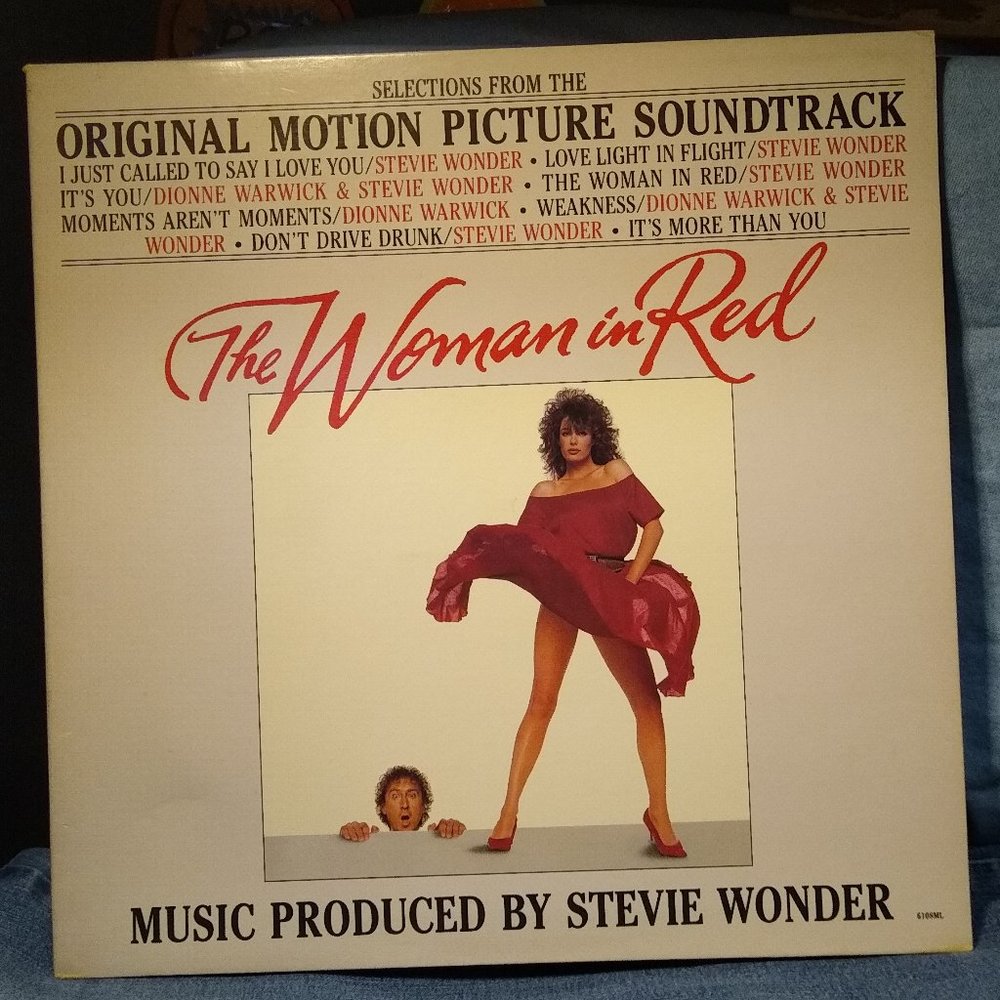 The Woman in Red Soundtrack 1984 gatefold Vinyl record